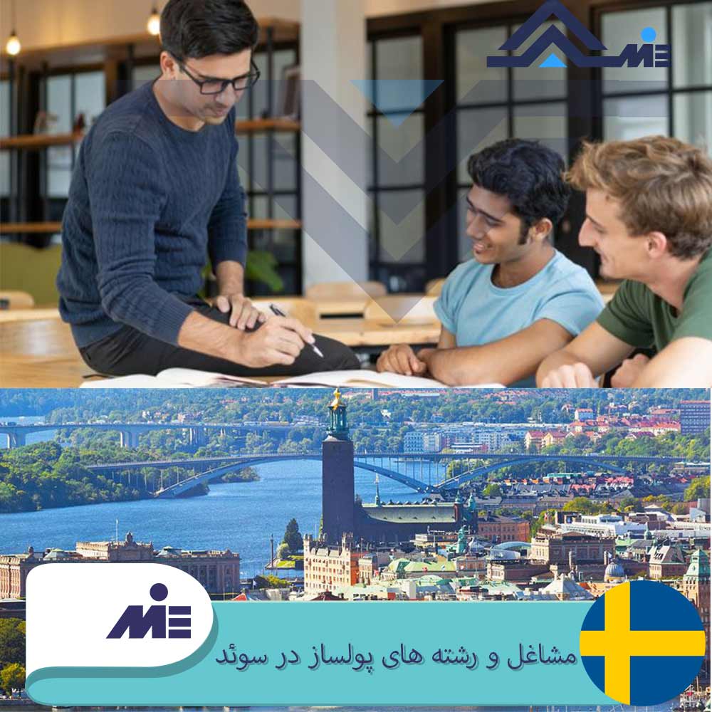مشاغل و رشته های پولساز در سوئد